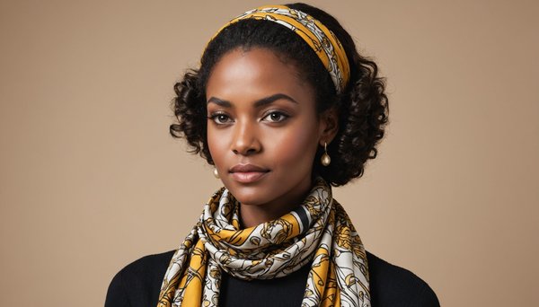 Chouchou foulard : sublimez vos cheveux avec style et élégance